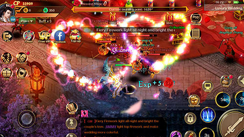 Gameplay of the Myth of sword for Android phone or tablet.
