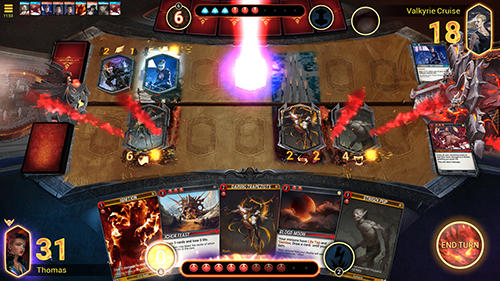 Gameplay of the Mythgard for Android phone or tablet.