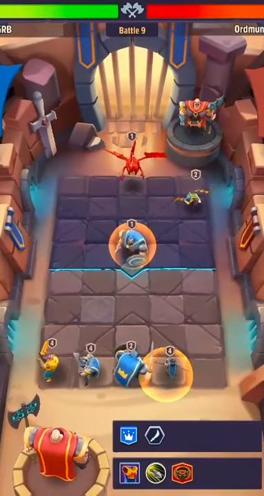 Gameplay of the Mythic Legends for Android phone or tablet.