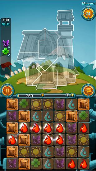 Full version of Android apk app Naughty dragons saga: Match 3 for tablet and phone.