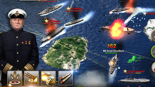 Gameplay of the Navy field for Android phone or tablet.