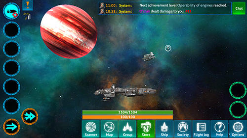 Gameplay of the Nebula online: Reborn for Android phone or tablet.