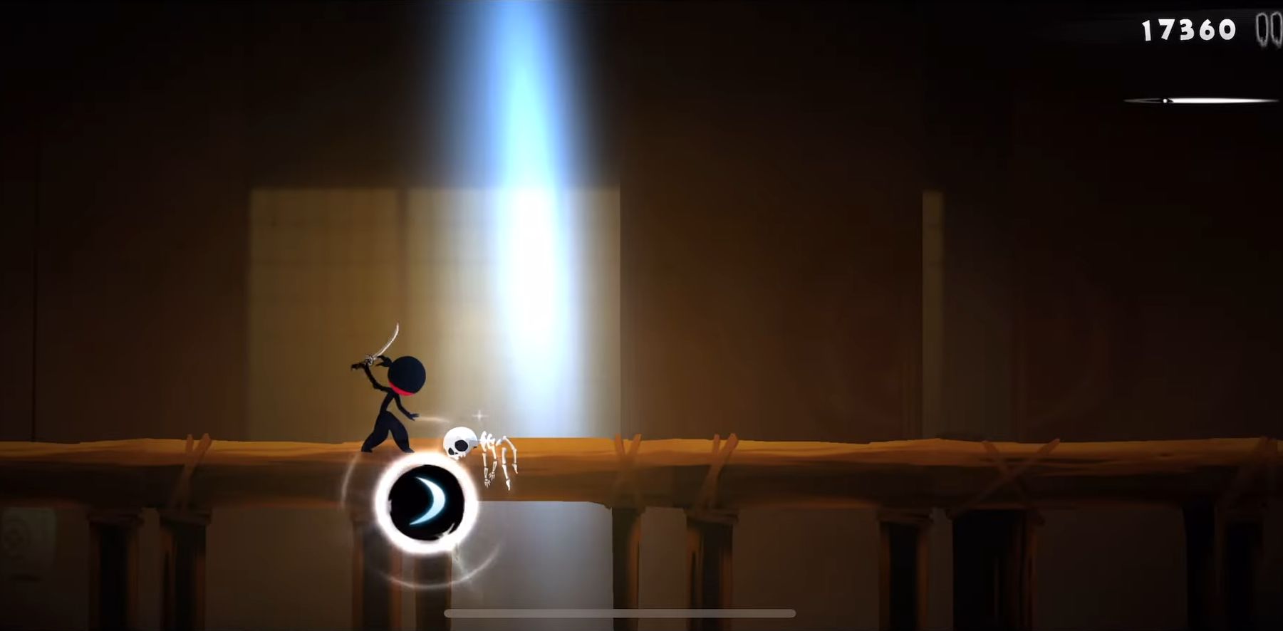 Gameplay of the Ninja Must Die for Android phone or tablet.