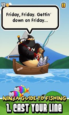 Full version of Android apk app Ninja Fishing for tablet and phone.
