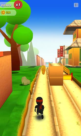 Full version of Android apk app Ninja runner 3D for tablet and phone.