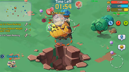 Gameplay of the Nomnom monsters for Android phone or tablet.