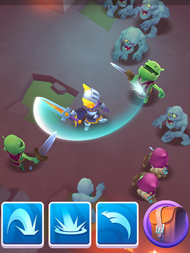 Gameplay of the Nonstop knight 2 for Android phone or tablet.