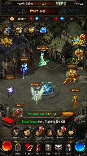Full version of Android apk app Nonstop battle for tablet and phone.