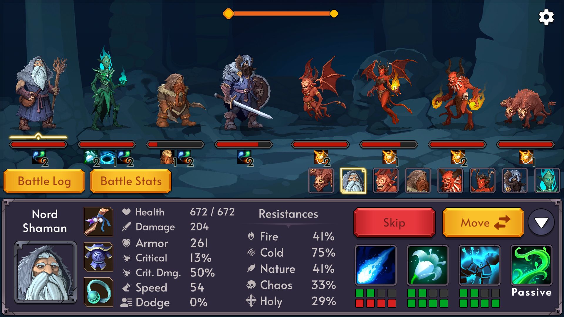 Gameplay of the Not Enough Dungeons for Android phone or tablet.
