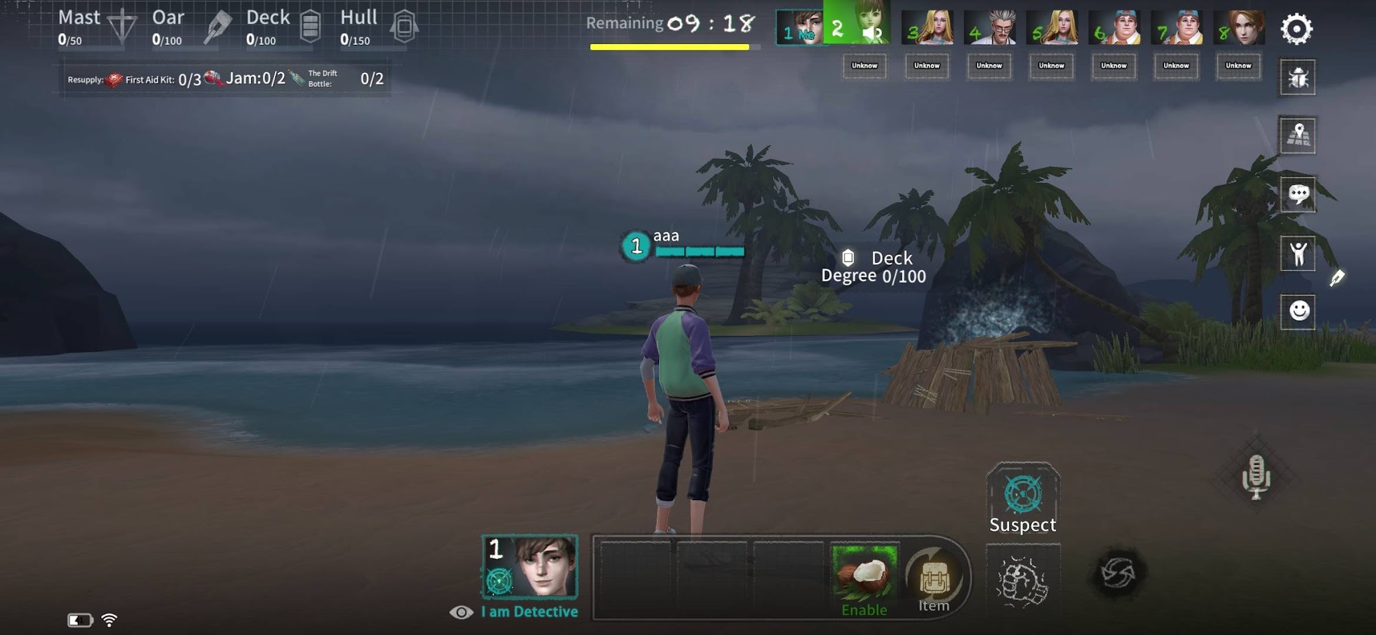 Gameplay of the NOT ME for Android phone or tablet.