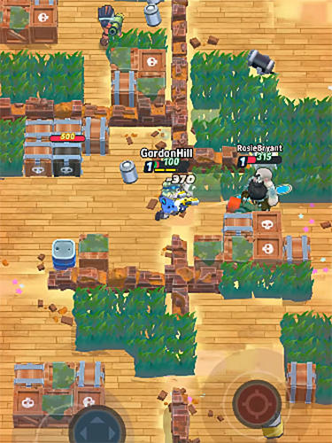 Gameplay of the Notorious 99: Battle royale for Android phone or tablet.
