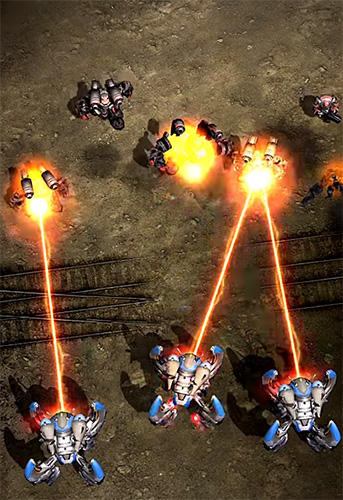 Gameplay of the Nova wars for Android phone or tablet.