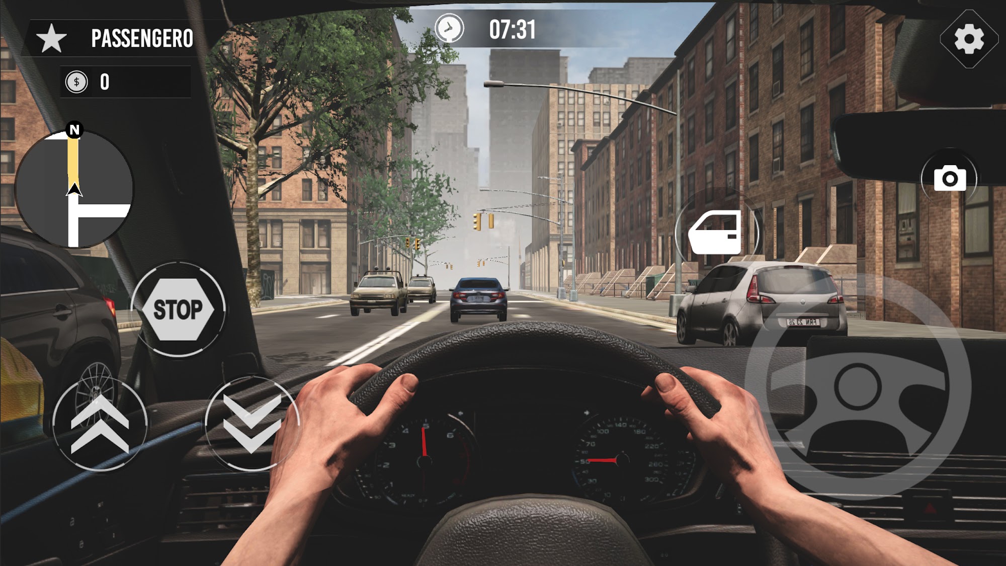 Gameplay of the NYC Taxi - Rush Driver for Android phone or tablet.