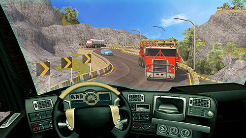 Gameplay of the Offroad 18 wheeler truck driving for Android phone or tablet.