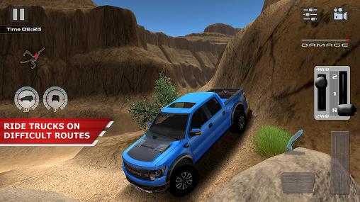 Full version of Android apk app Offroad drive: Desert for tablet and phone.