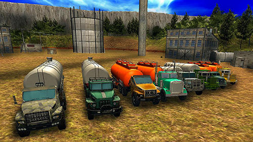 Gameplay of the Oil truck offroad driving for Android phone or tablet.