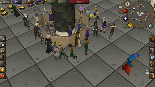 Gameplay of the Old school: Runescape for Android phone or tablet.