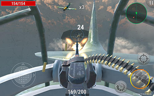 Gameplay of the One man in the sky for Android phone or tablet.