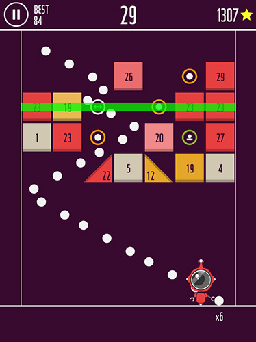 Gameplay of the One more brick for Android phone or tablet.