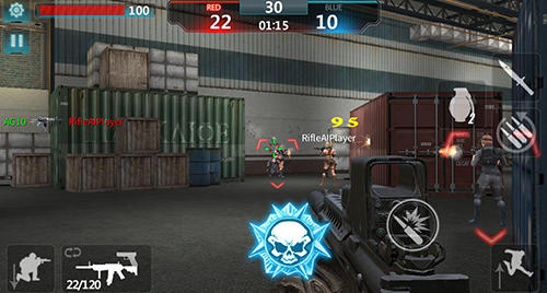 Gameplay of the One shot one kill for Android phone or tablet.