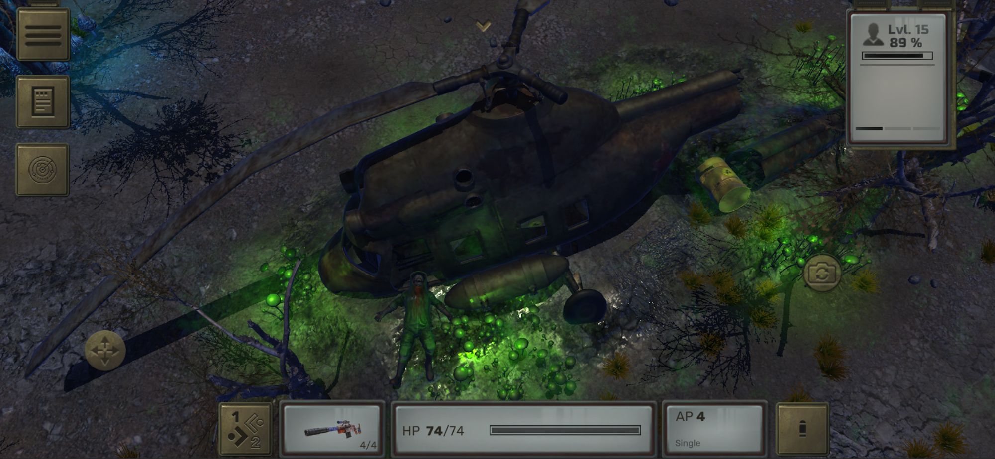 Gameplay of the Operation February for Android phone or tablet.