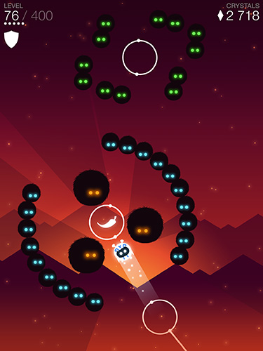Gameplay of the Orbia for Android phone or tablet.