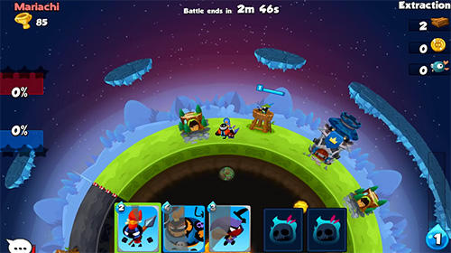 Gameplay of the Orbix for Android phone or tablet.