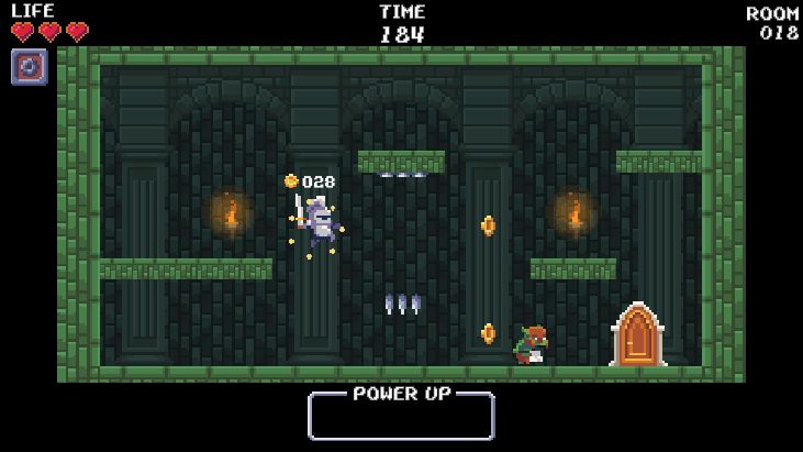 Gameplay of the Overknight Dungeon for Android phone or tablet.