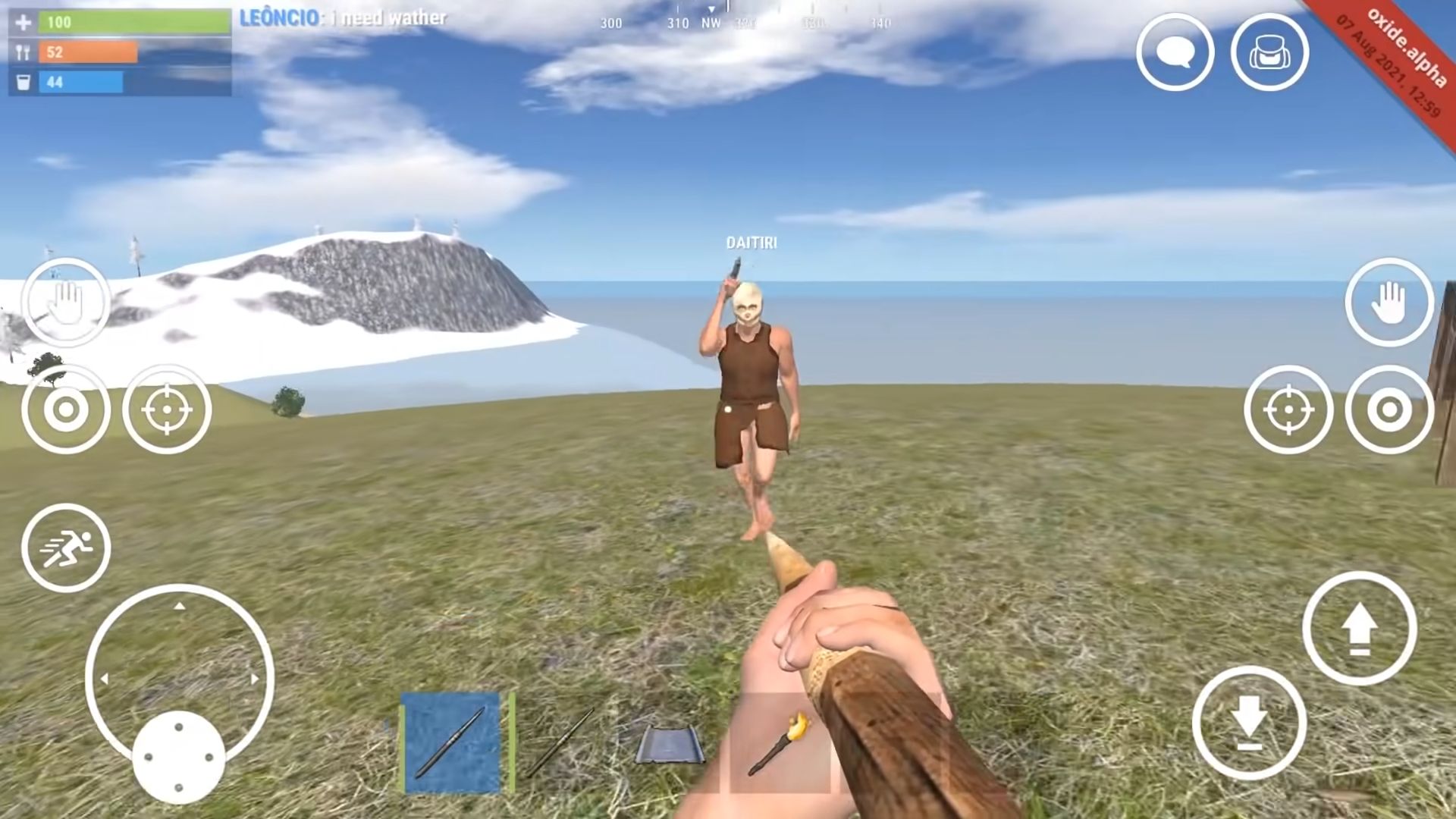 Gameplay of the Oxide: Survival Island for Android phone or tablet.