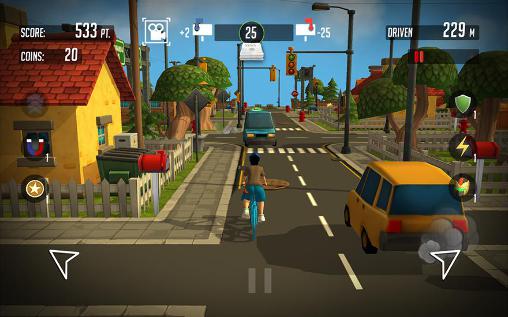 Full version of Android apk app Paper boy: Infinite rider for tablet and phone.
