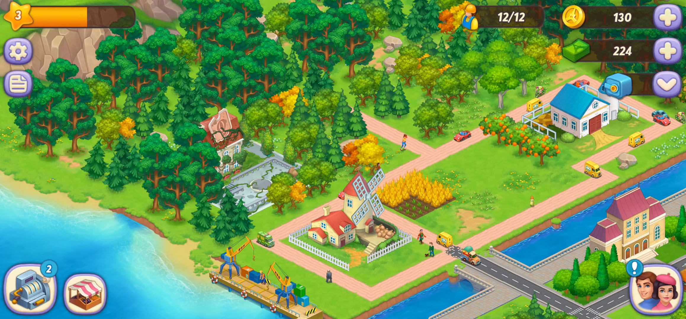 Gameplay of the Paris: City Adventure for Android phone or tablet.