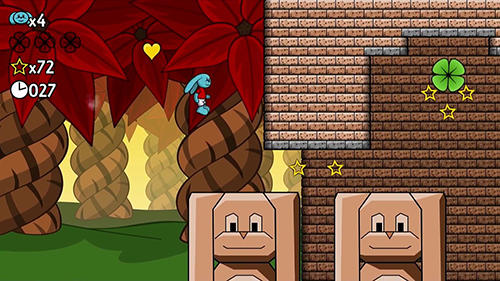 Gameplay of the Pauli's adventure island for Android phone or tablet.