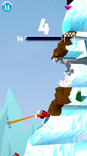 Gameplay of the Peak climb for Android phone or tablet.