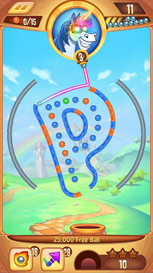 Full version of Android apk app Peggle blast for tablet and phone.