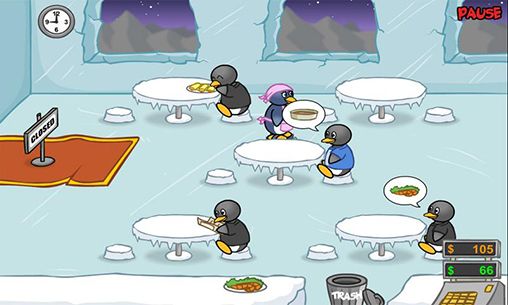 Full version of Android apk app Penguin diner. Ice penguin restaurant for tablet and phone.