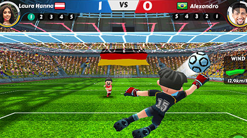 Gameplay of the Perfect kick 2 for Android phone or tablet.