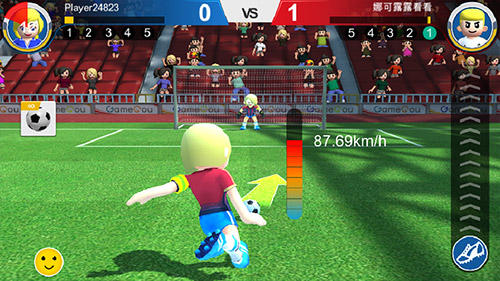 Gameplay of the Perfect kick: Russia 2018 for Android phone or tablet.