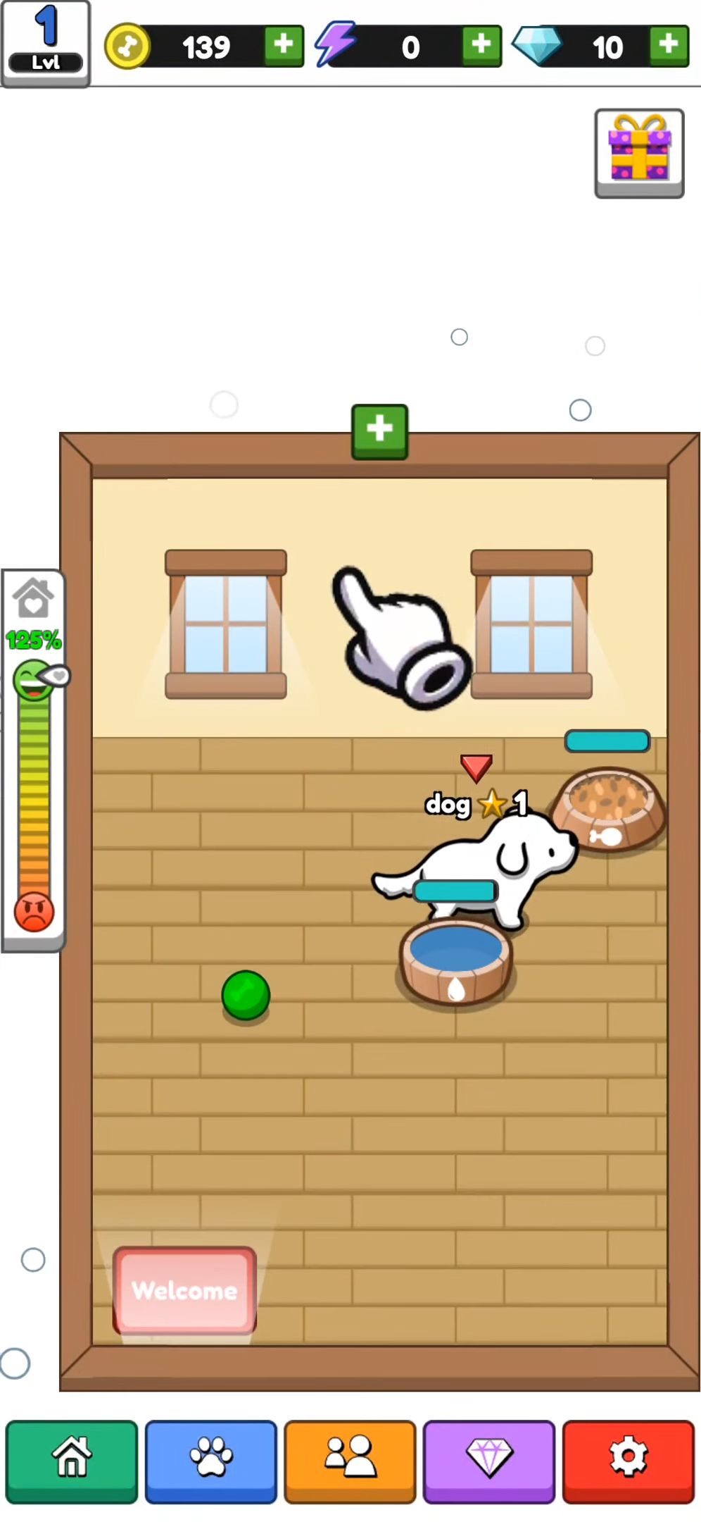 Gameplay of the Pet Idle for Android phone or tablet.
