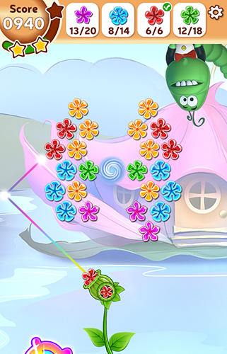 Gameplay of the Petal pop adventures for Android phone or tablet.