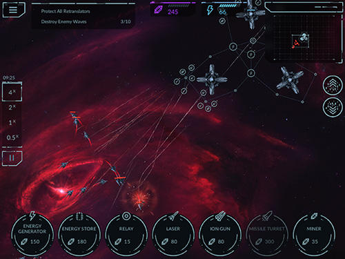 Gameplay of the Phantom signal for Android phone or tablet.