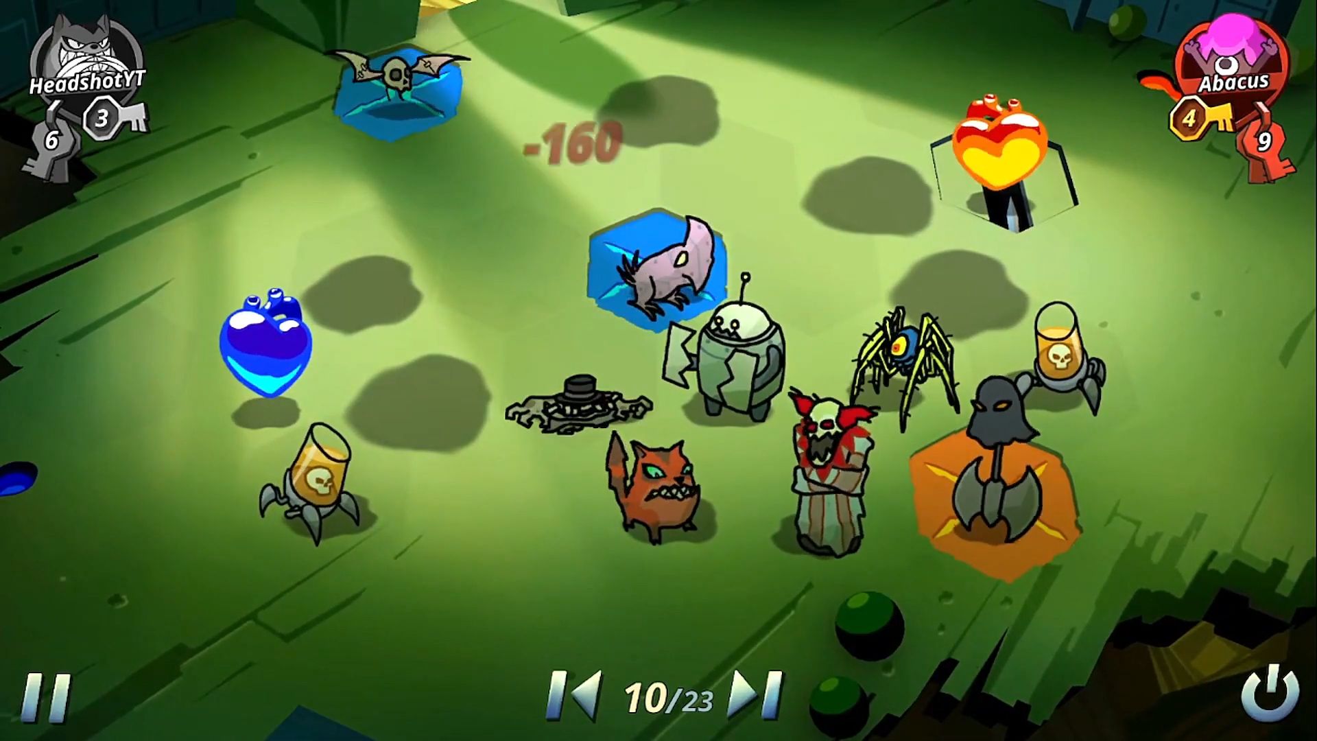 Gameplay of the Phobies for Android phone or tablet.