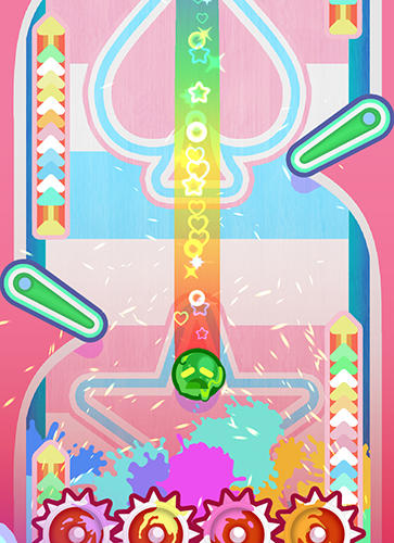 Gameplay of the Pinfinite: Endless pinball for Android phone or tablet.