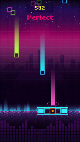 Gameplay of the Pink piano vs tiles 3 for Android phone or tablet.