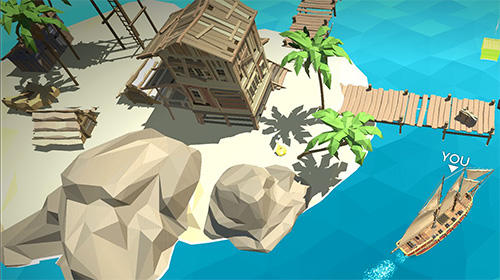 Gameplay of the Pirate world ocean break for Android phone or tablet.