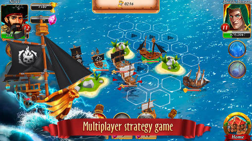 Full version of Android apk app Pirate battles: Corsairs bay for tablet and phone.
