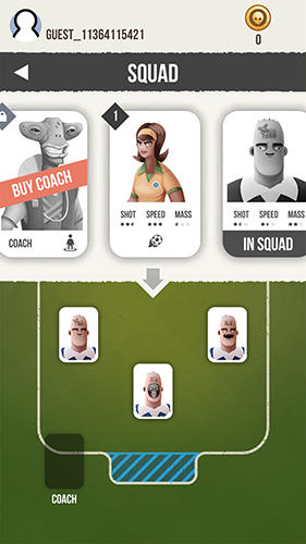 Gameplay of the Pitch invaders for Android phone or tablet.