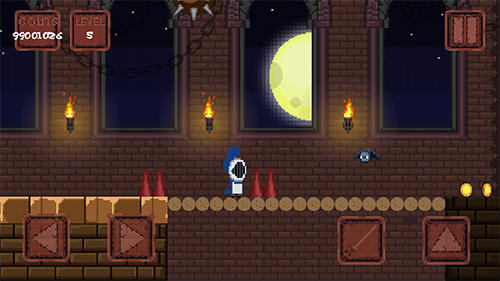 Gameplay of the Pixel knight for Android phone or tablet.
