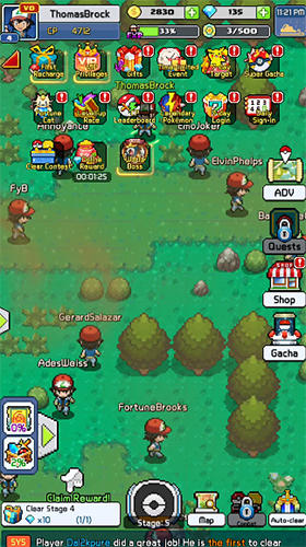 Gameplay of the Pixel tamers for Android phone or tablet.