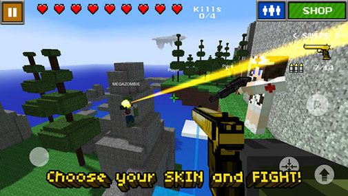 Full version of Android apk app Pixel Gun 3D (Minecraft style) for tablet and phone.