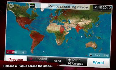 Full version of Android apk app Plague Inc for tablet and phone.